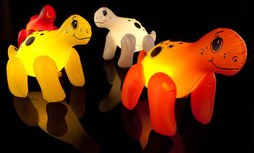 Inflatable Dinosaur Lamps